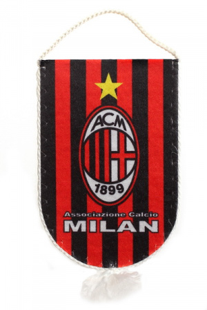 Вымпел значек Милан "Milan"
